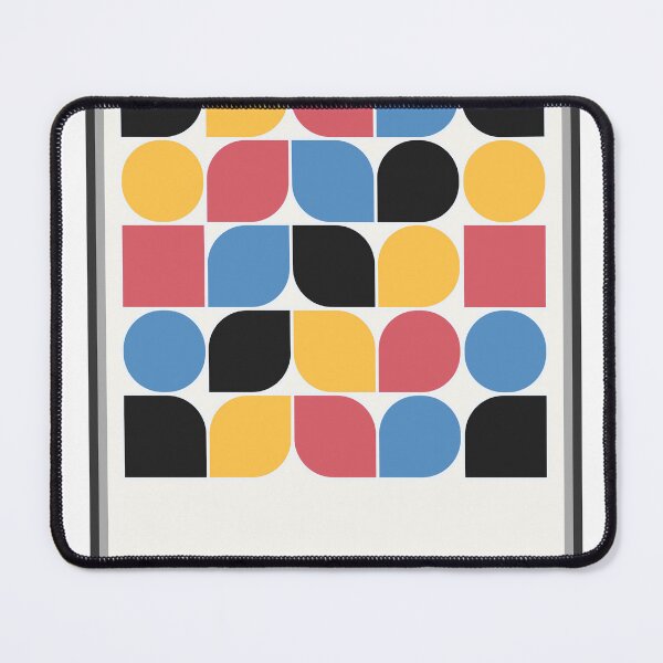 Item preview, classic vintage geometric bauhaus poster with space for text to edit designed and sold by Print_This_Out.