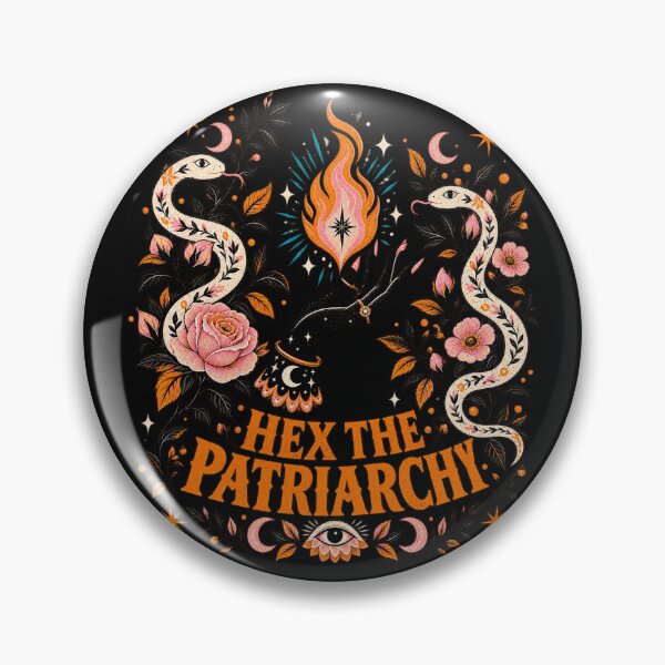 Item preview, Hex The Patriarchy Witchy Magic Hand Neo Traditional Tattoo Art designed and sold by CarlaKaise.