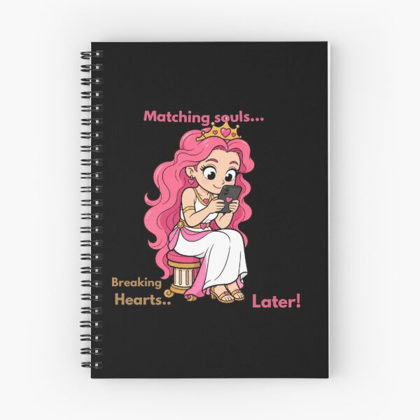 Item preview, Funny Aphrodite Goddess of Love Dating Procrastination Cartoon designed and sold by LazyDayzCo.