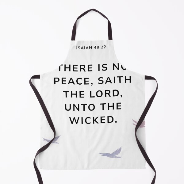 Item preview, Isaiah 48:22 designed and sold by Undonemadenew.