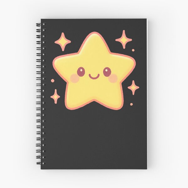 Item preview, Cute Kawaii Star Sparkling Magic Character designed and sold by AilinsDesigns.