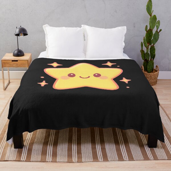 Item preview, Cute Kawaii Star Sparkling Magic Character designed and sold by AilinsDesigns.
