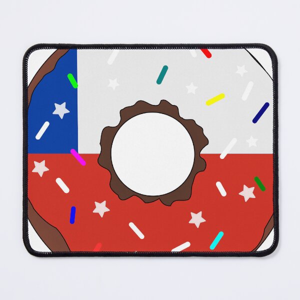 Item preview, Chile Flag Donut – Colorful Sprinkles Country Pride designed and sold by TheIconSmith.