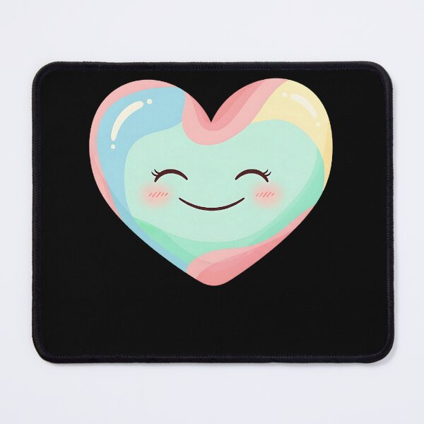 Item preview, Cute Kawaii Pastel Heart Character designed and sold by AilinsDesigns.
