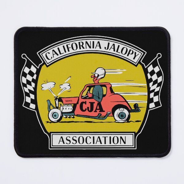 Item preview, Retro CJA California Jalopy Racing Ascot Speedway Apparel designed and sold by EdGraphy.