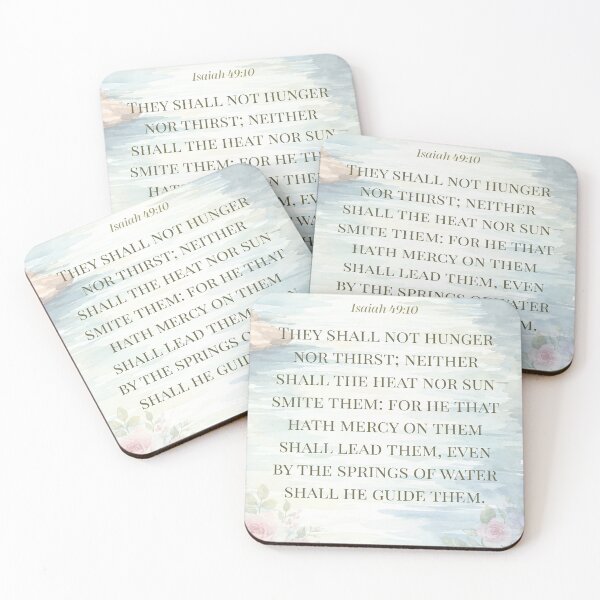 Item preview, Isaiah 49:10 designed and sold by Undonemadenew.