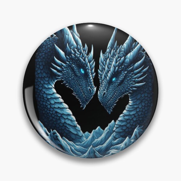 Item preview, Twin Frostbeak Dragons designed and sold by KinoDesign.