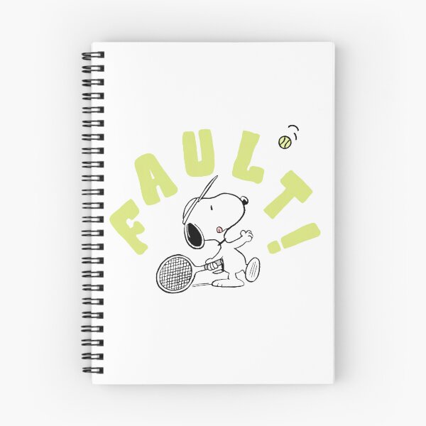 Item preview, Snoopy Tennis - Fault! designed and sold by Willow-And-Ivy.