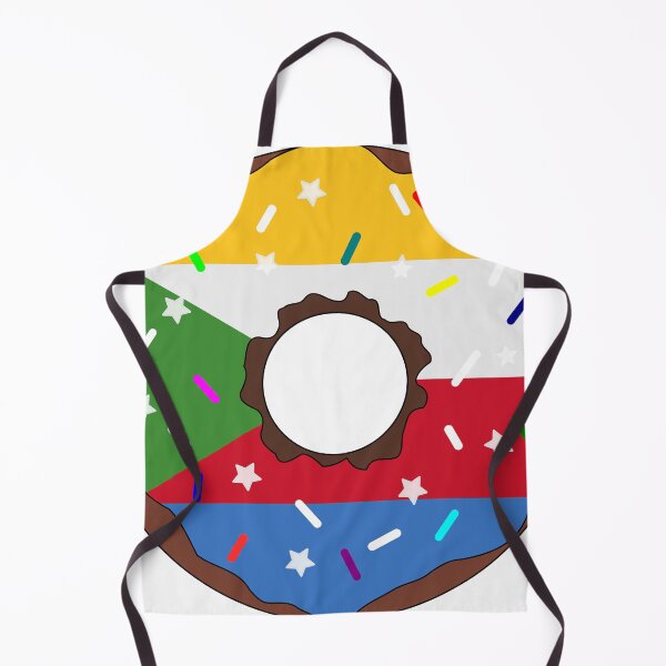 Item preview, Comoros Flag Donut – Colorful Sprinkles Country Pride designed and sold by TheIconSmith.