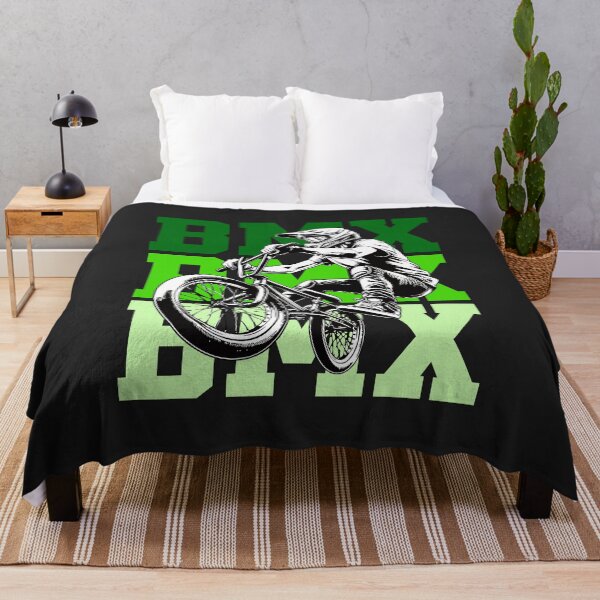 Item preview, Green BMX Stunt Rider Action Sports designed and sold by AilinsDesigns.