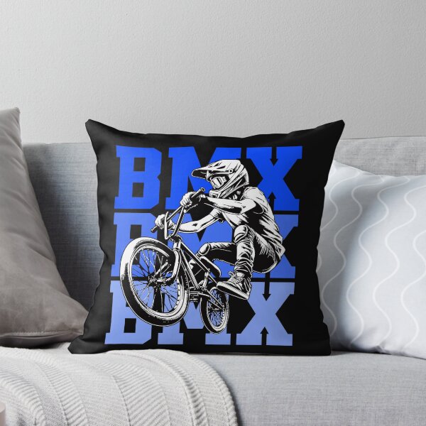 Item preview, Blue BMX Stunt Rider Action Sports designed and sold by AilinsDesigns.