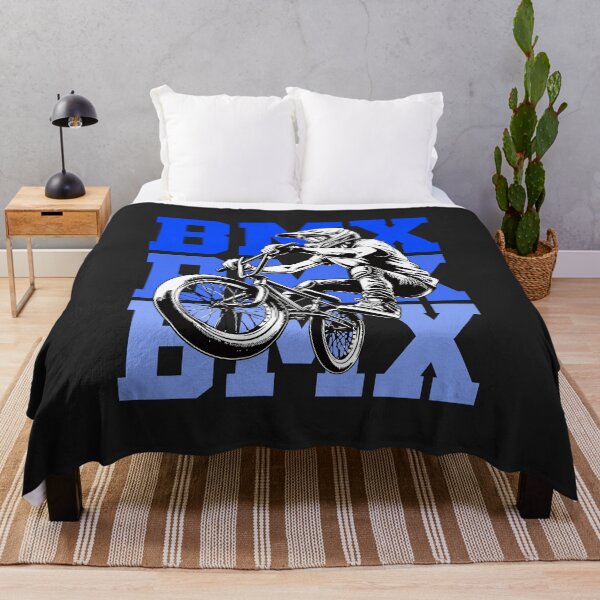 Item preview, Blue BMX Stunt Rider Action Sports designed and sold by AilinsDesigns.