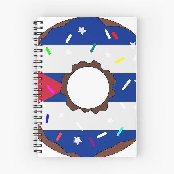 Item preview, Cuba Flag Donut – Colorful Sprinkles Country Pride designed and sold by TheIconSmith.