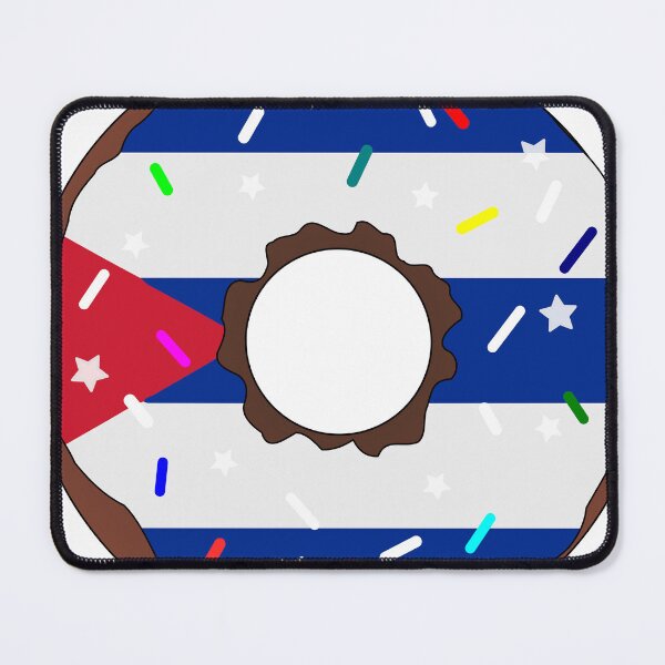Item preview, Cuba Flag Donut – Colorful Sprinkles Country Pride designed and sold by TheIconSmith.