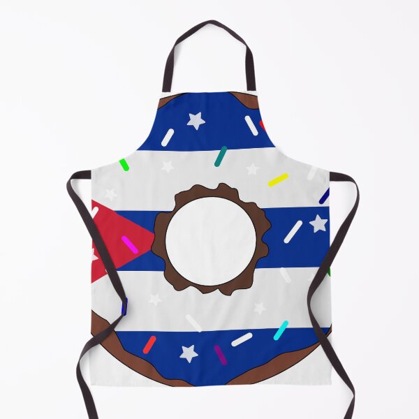 Item preview, Cuba Flag Donut – Colorful Sprinkles Country Pride designed and sold by TheIconSmith.