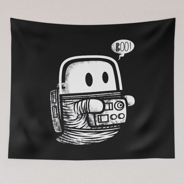 Item preview, Cute Astronaut Ghost in Space Spooky Boo Art designed and sold by CarlaKaise.