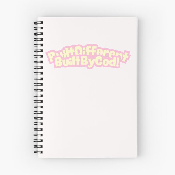 Item preview, Built different, built by god! designed and sold by Pixelpenguin23.
