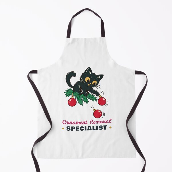 Item preview, Ornament Removal Specialist: Funny Cat Christmas Tree designed and sold by Diya & Dot.