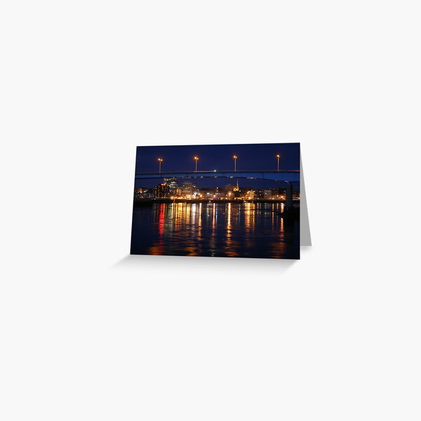Harbour Bridge Over Saint John Greeting Card