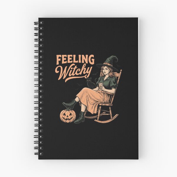 Item preview, Feeling Witchy Cozy Halloween Witch designed and sold by HometownCozyCo.