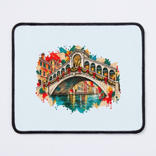 Item preview, Rialto Bridge celebrates Christmas designed and sold by Honu2025.