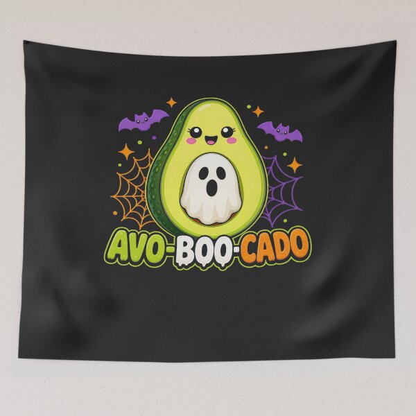 Item preview, Avo Boocado Cute Halloween Avocado Ghost designed and sold by AilinsDesigns.