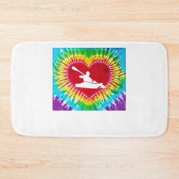 Item preview, Canoeing Tie Dye Heart Shape  designed and sold by prenalmurahi.