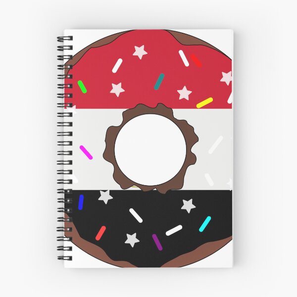 Item preview, Egypt Flag Donut – Colorful Sprinkles Country Pride designed and sold by TheIconSmith.