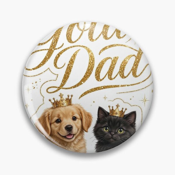 Item preview, The Golden Dad,Dog and cat lover  designed and sold by Eddiediallo92.