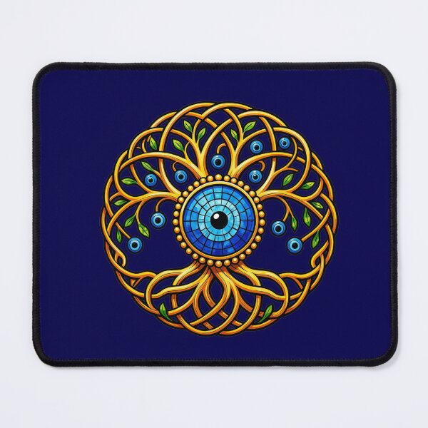 Item preview, Tree of Life Protective Eye Sacred Talisman designed and sold by keythxctrs.