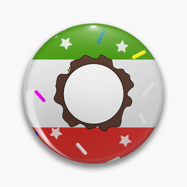 Item preview, Equatorial Guinea Flag Donut – Colorful Sprinkles Country Pride designed and sold by TheIconSmith.