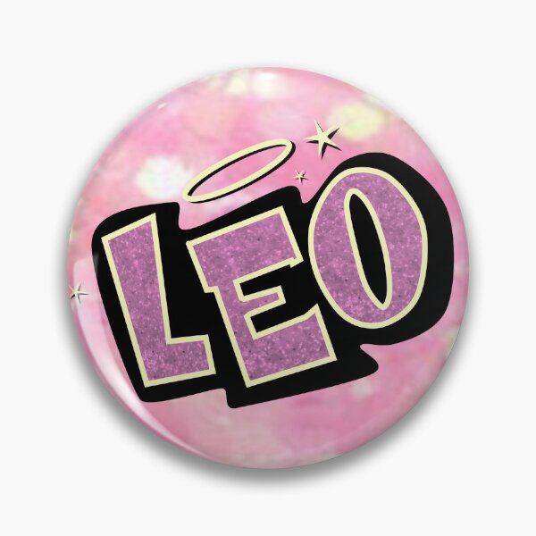 Item preview, leo bratz style - iconic pink glitter font logo cute y2k aesthetic designed and sold by sweetnsourbunny.