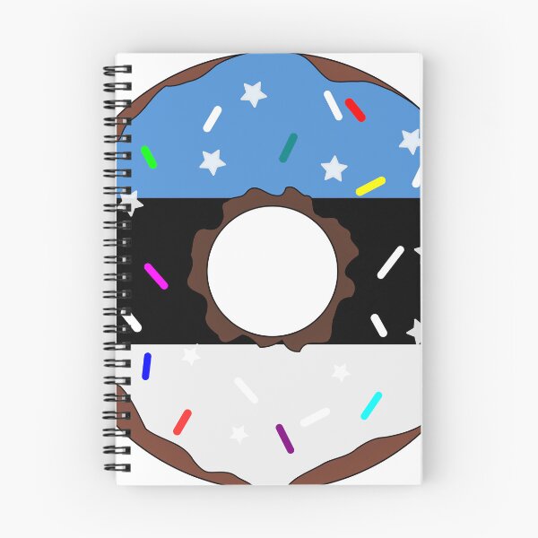 Item preview, Estonia Flag Donut – Colorful Sprinkles Country Pride designed and sold by TheIconSmith.