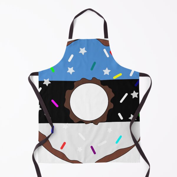Item preview, Estonia Flag Donut – Colorful Sprinkles Country Pride designed and sold by TheIconSmith.