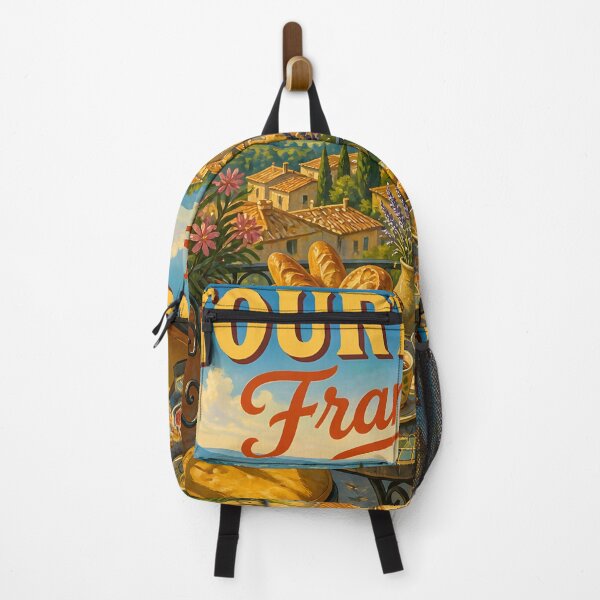 Item preview, Tourtour France – Vintage Terrace Breakfast Travel Poster designed and sold by LSVart.