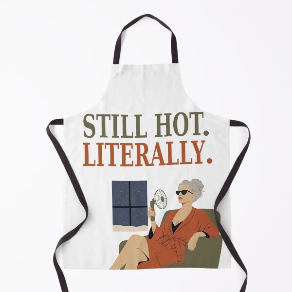 Item preview, Still Hot Literally Menopause Art Print, Funny Hot Flash Print, Midlife Woman Humor Art, Menopause Gift, Retro Aging Woman Decor designed and sold by Studio pod Burom.