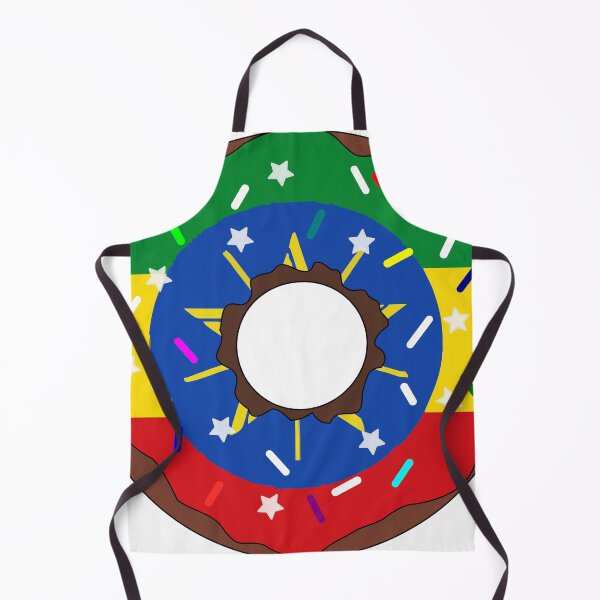 Item preview, Ethiopia Flag Donut – Colorful Sprinkles Country Pride designed and sold by TheIconSmith.