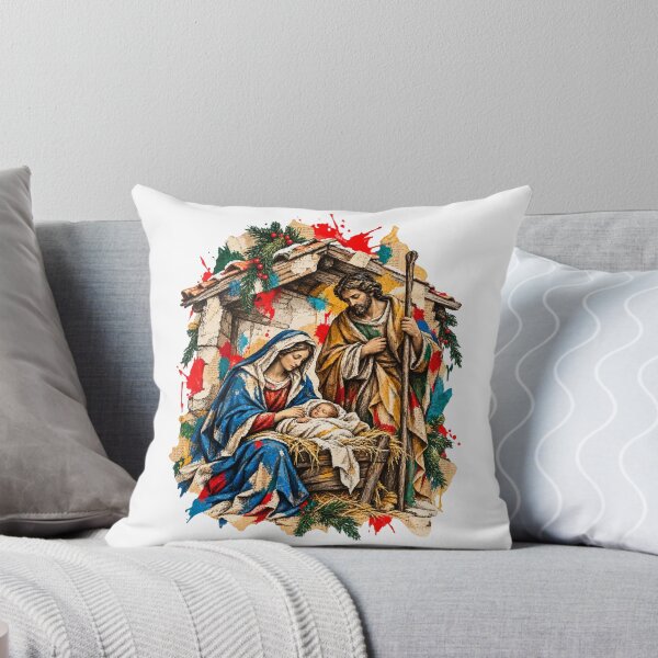 Item preview, Neapolitan nativity scene celebrates Christmas designed and sold by Honu2025.