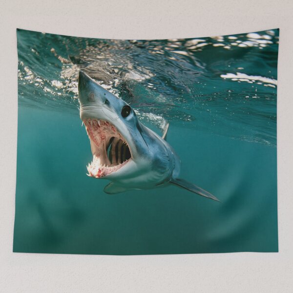 Item preview, Mako Shark Underwater Digital Art designed and sold by EnhancedReality.