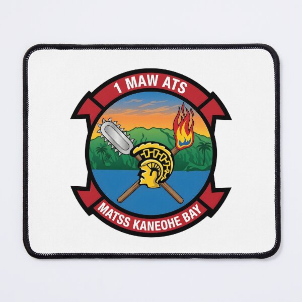 Item preview, USMC 1st MAW ATS MATSS Kaneohe Bay Detachment Patch designed and sold by CharlieDesings.