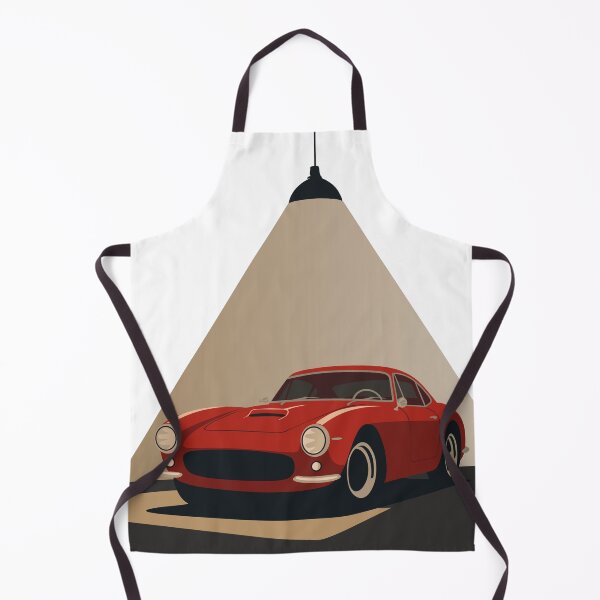 Item preview, Ferrari Classic Car Print, Vintage Ferrari Art, Minimalist Automotive Print, Luxury Sports Car Decor designed and sold by Studio pod Burom.