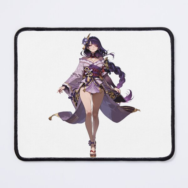 Item preview, Raiden Shogun Sticker | Genshin Impact Kimono Walk Anime Decal designed and sold by RGB-crayon.