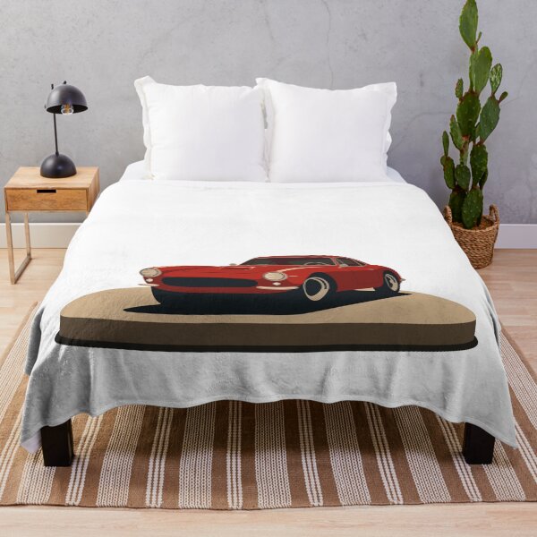 Item preview, Vintage Italian Racing Car Art | Red Menace 1960s | Minimalist Automotive Illustration designed and sold by Studio pod Burom.