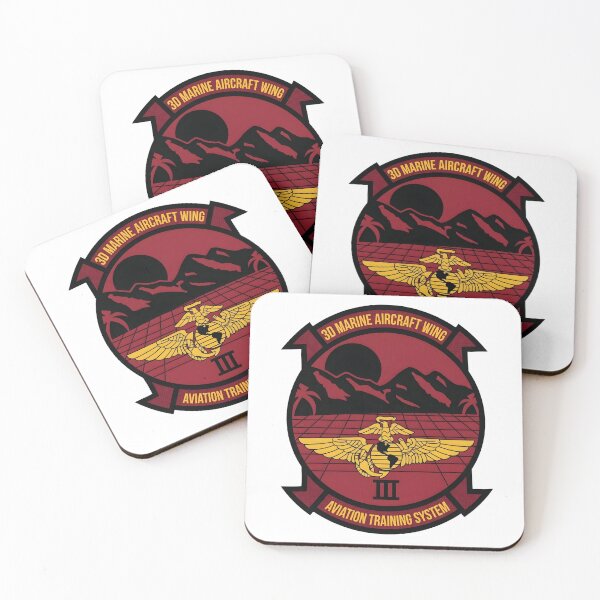 Item preview, USMC 3rd Marine Aircraft Wing Aviation Training System Patch designed and sold by CharlieDesings.