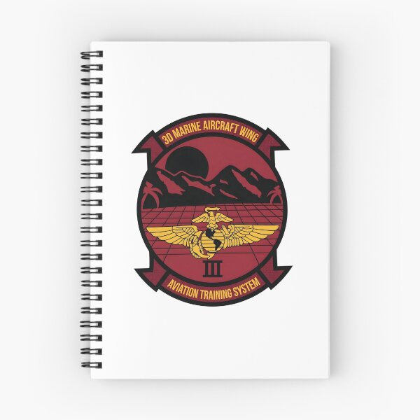 Item preview, USMC 3rd Marine Aircraft Wing Aviation Training System Patch designed and sold by CharlieDesings.