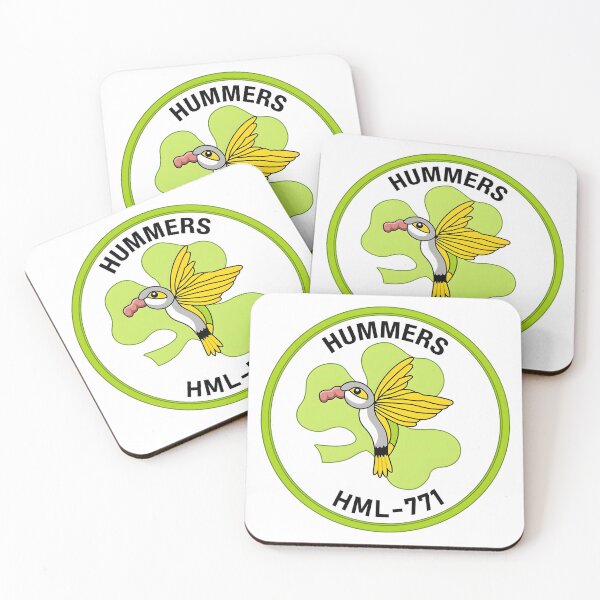 Item preview, USMC HML-771 "Hummers" Light Helicopter Squadron Patch designed and sold by CharlieDesings.