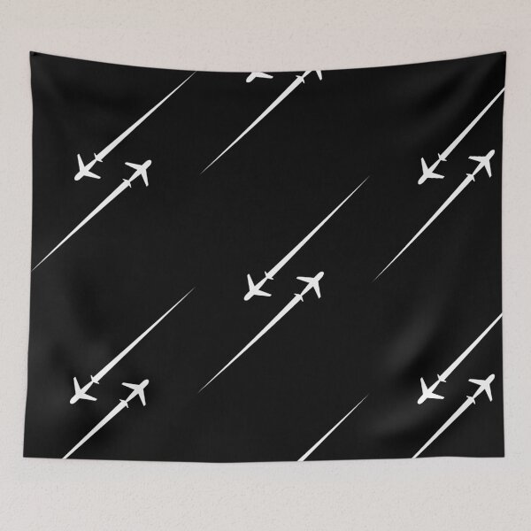 Item preview, Two Airplanes Opposite Directions Minimalist Travel Design designed and sold by Minem39.