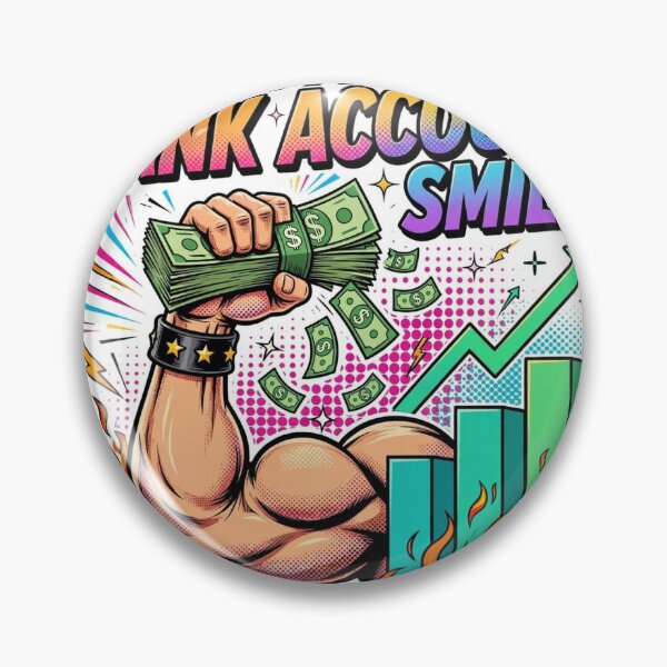 Item preview, Hustle makes my bank account smile, Money motivational designed and sold by Eddiediallo92.