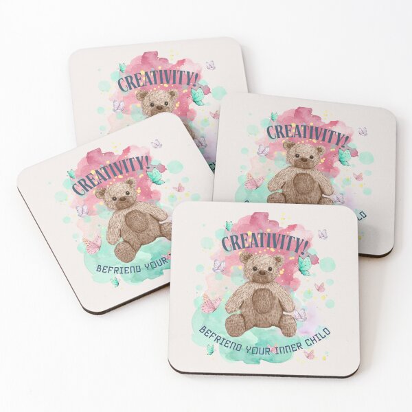 Item preview, "Befriend Your Inner Child" Creativity Cute Illustration Art designed and sold by Liberarteprint.