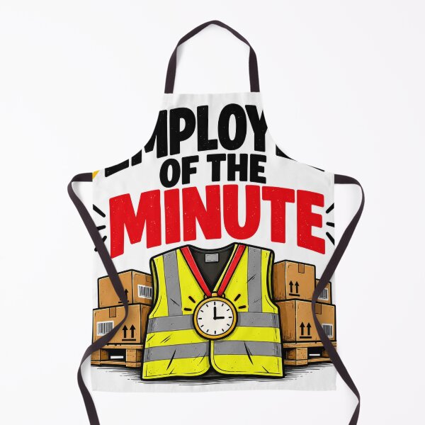 Item preview, Employee of the Minute – Funny Sarcastic Workplace Humour Design designed and sold by KeeganDykes.